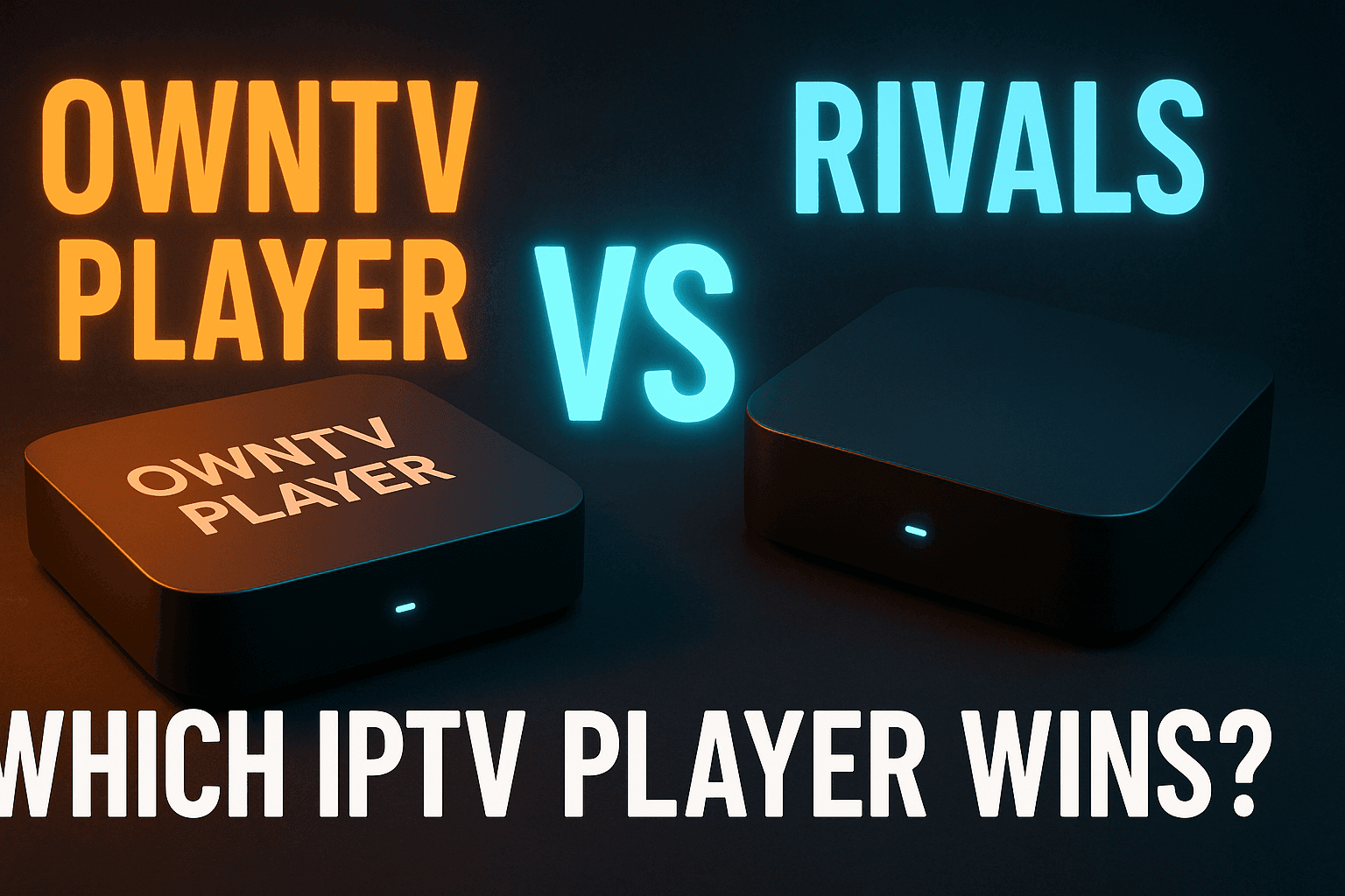 OwnTV Player vs other IPTV players comparison on Firestick and Android TV