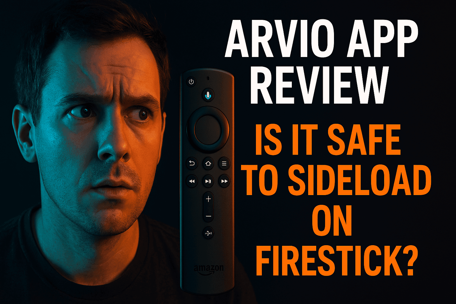 Arvio app Firestick safe sideload guide — APK security check on Fire TV device