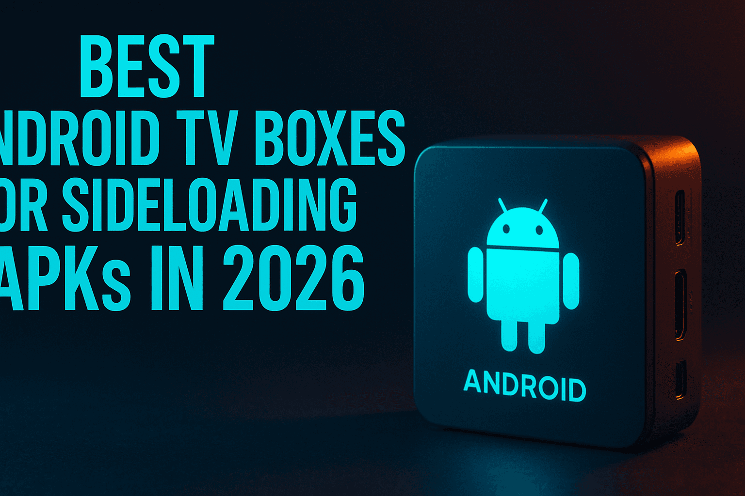 Best Android TV box for sideloading APKs in 2026 — top devices ranked and reviewed