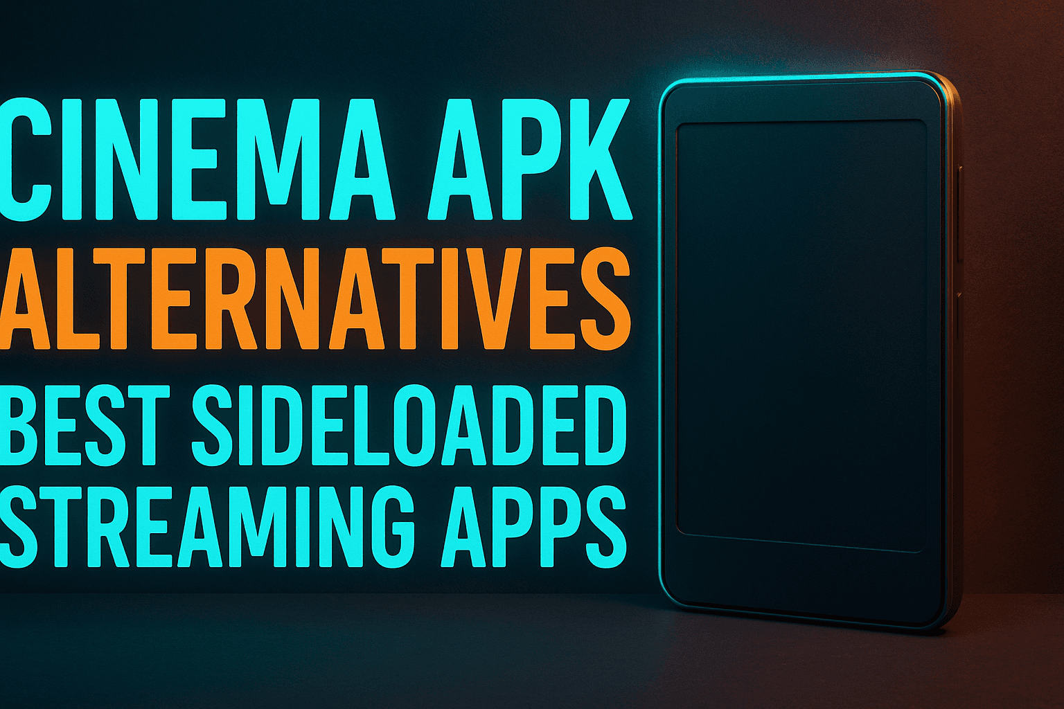 Best sideloaded streaming apps for Firestick displayed on a 4K TV screen
