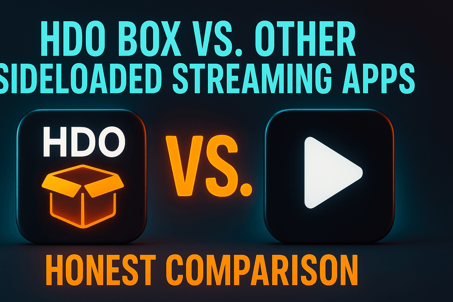 HDO Box streaming app review — app interface shown on a Firestick and Android TV box