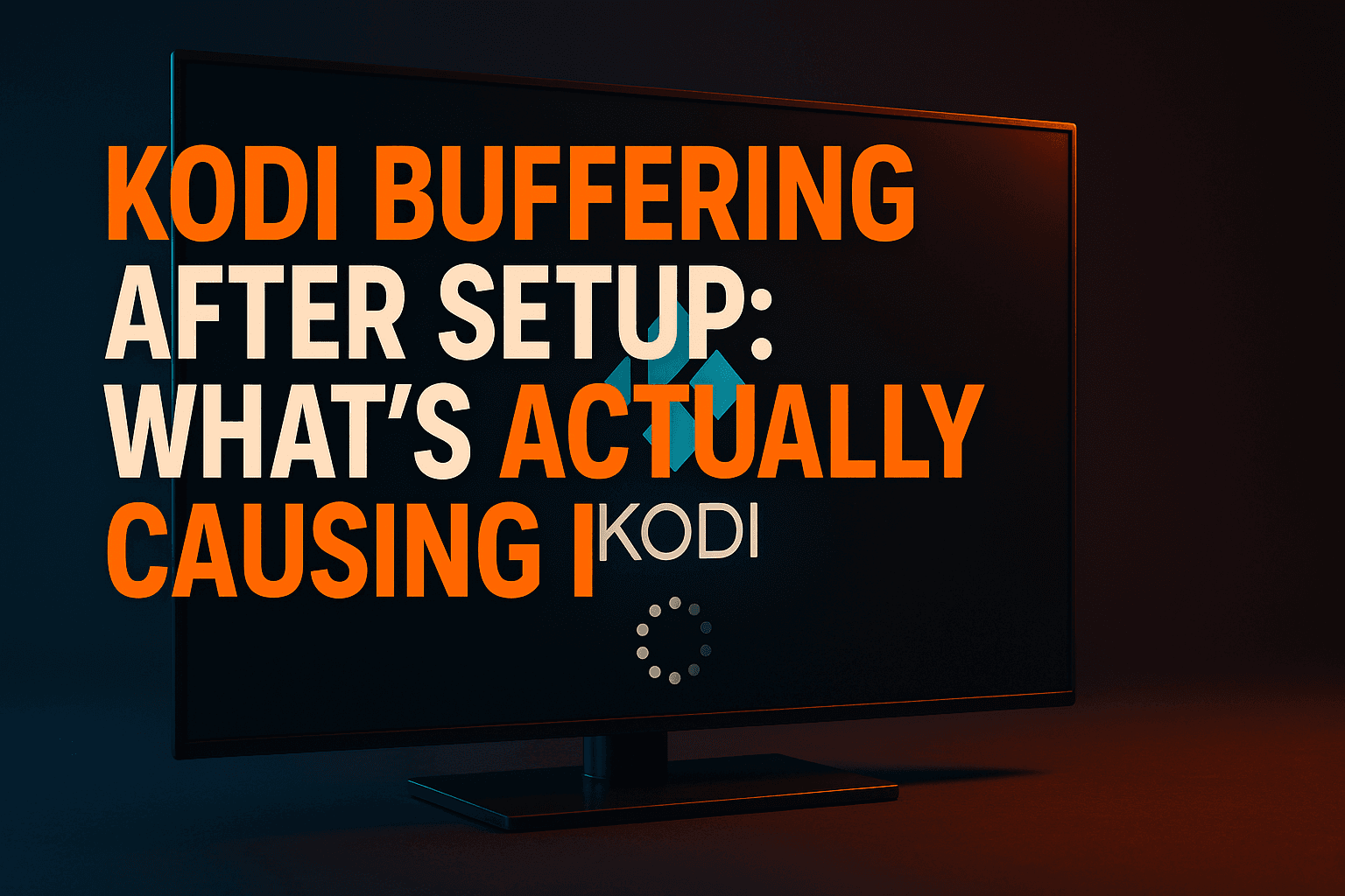 Kodi Buffering After Setup: What’s Actually Causing It