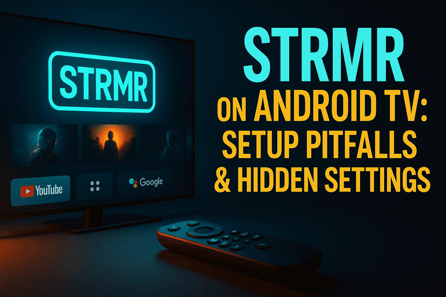 STRMR on Android TV: Setup Pitfalls & Hidden Settings