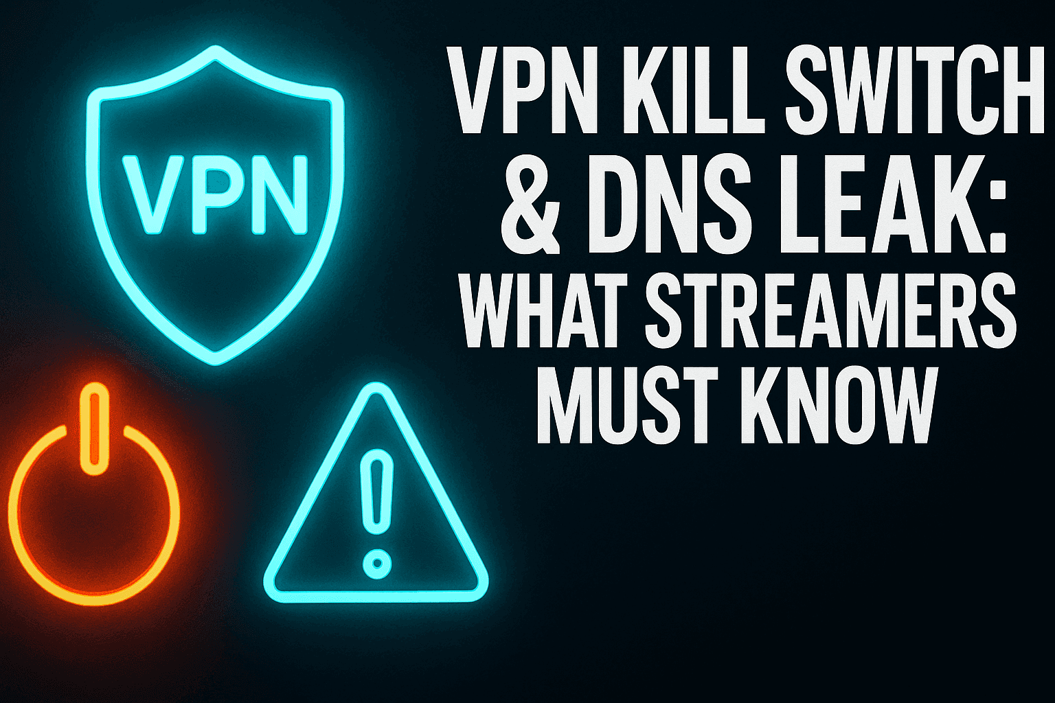 VPN settings for streaming devices — kill switch and DNS leak guide for Firestick and Android TV