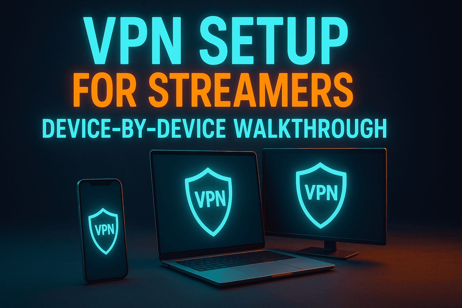 VPN setup for streaming devices — Firestick, Android TV, and Roku device-by-device guide