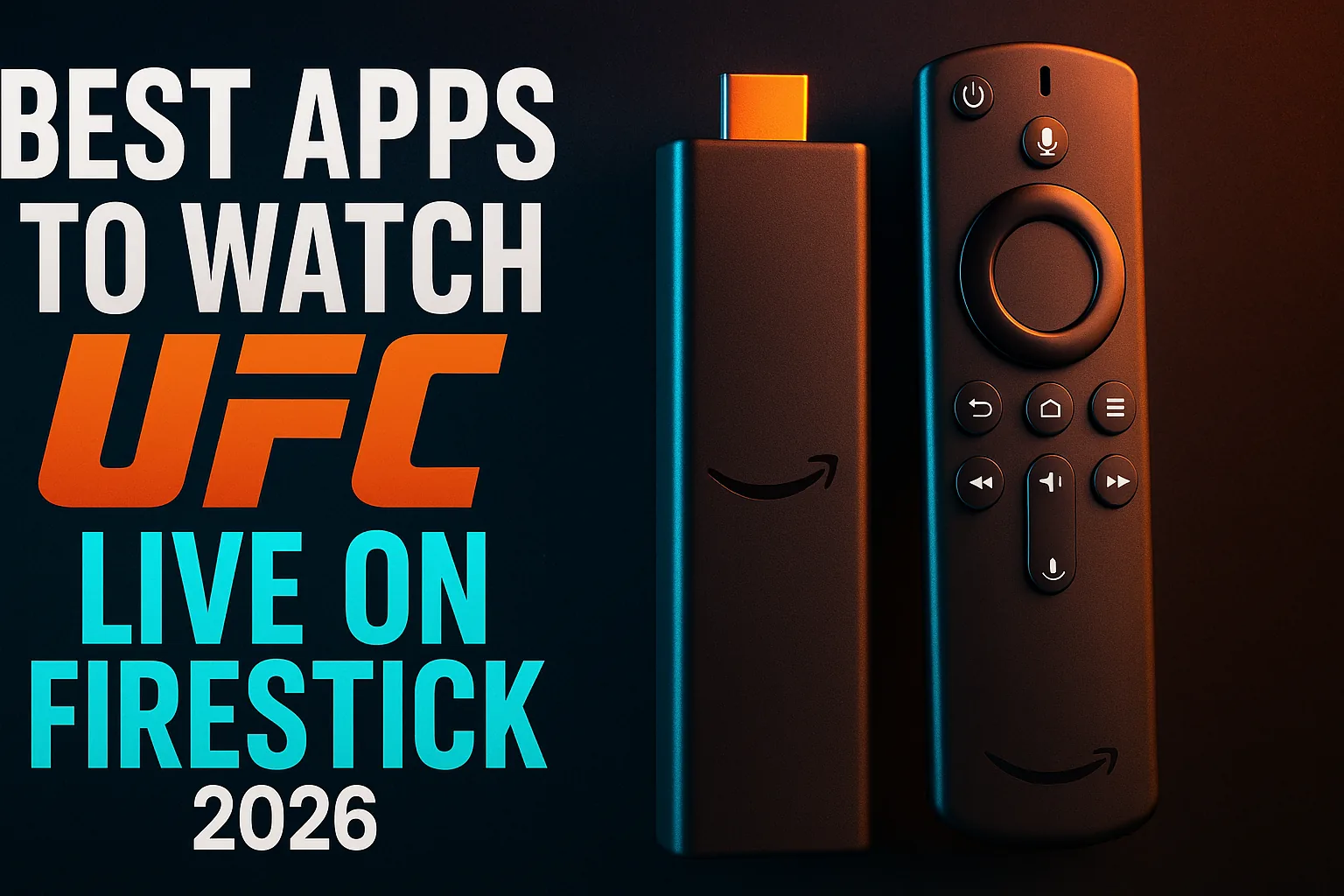 Best Apps to Watch UFC Live on Firestick in 2026