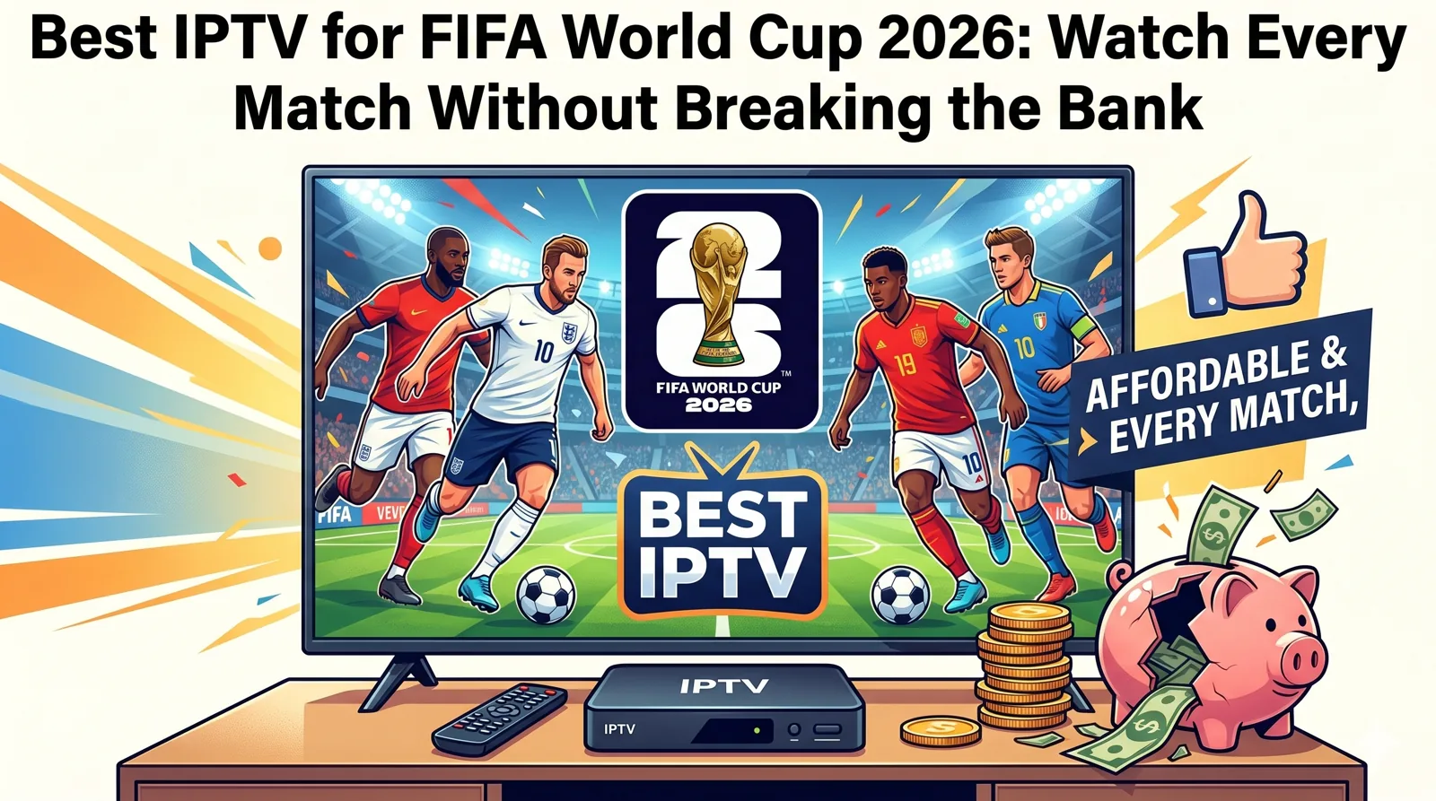 Best IPTV for FIFA World Cup 2026: Watch Every Match Without Breaking the Bank