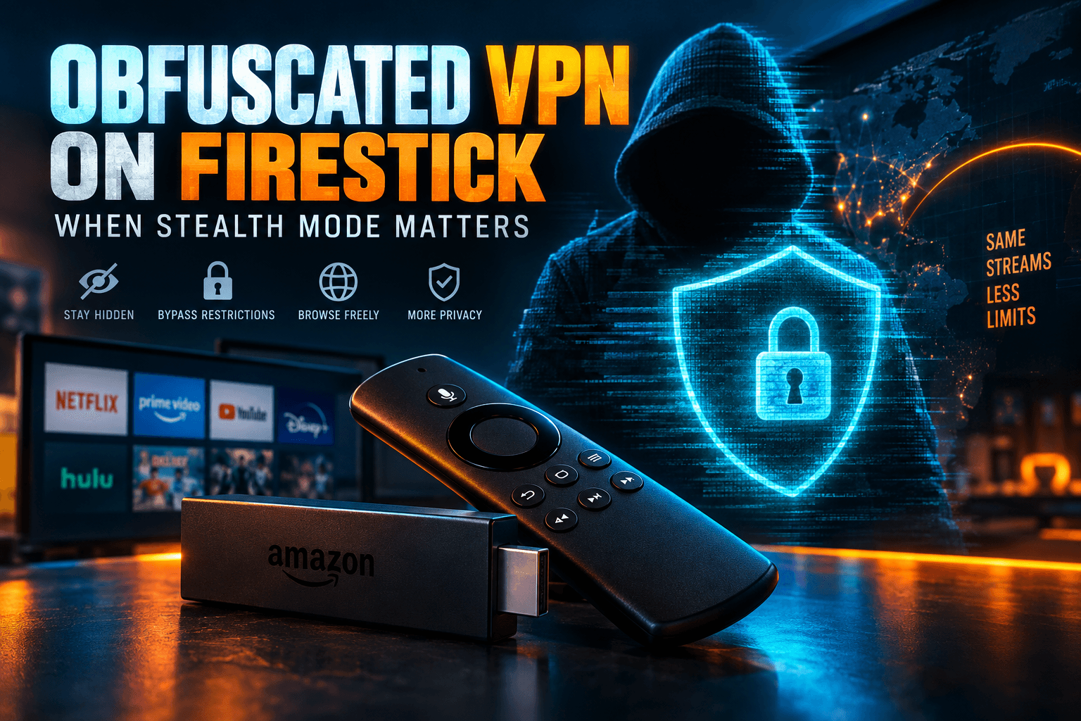 Obfuscated VPN on Firestick: When Stealth Mode Matters
