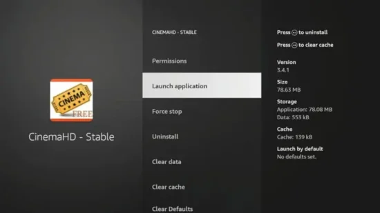 Cinema HD app shut down notice on Firestick with best 2026 alternatives
