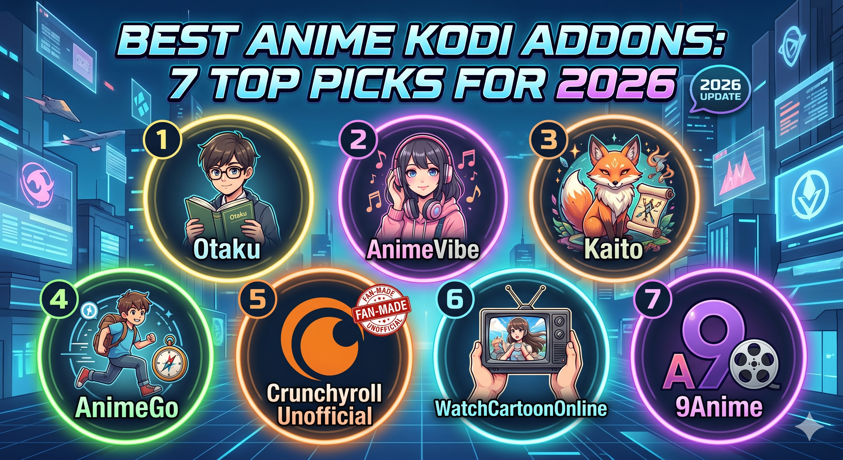 anime Kodi addons