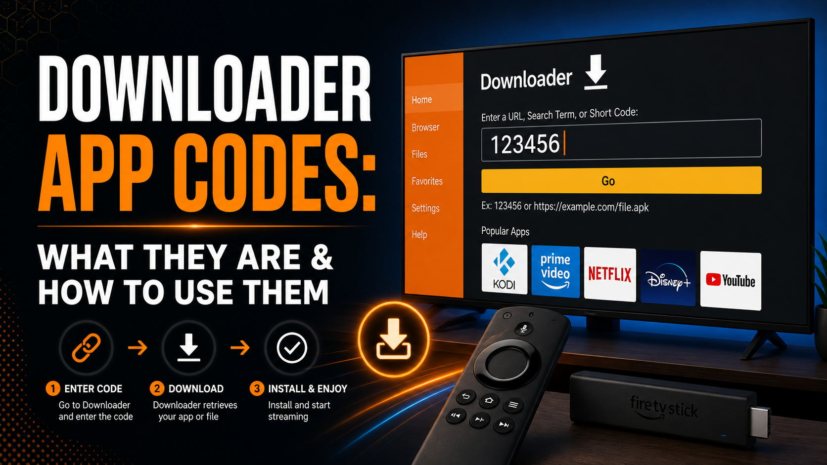 downloader app codes for Firestick - Downloader App Codes: What They Are & How to Use Them