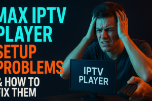 Max IPTV Player troubleshooting guide on Fire TV and Android TV devices