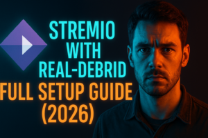 Stremio Real-Debrid setup guide — Torrentio addon configuration on Android TV