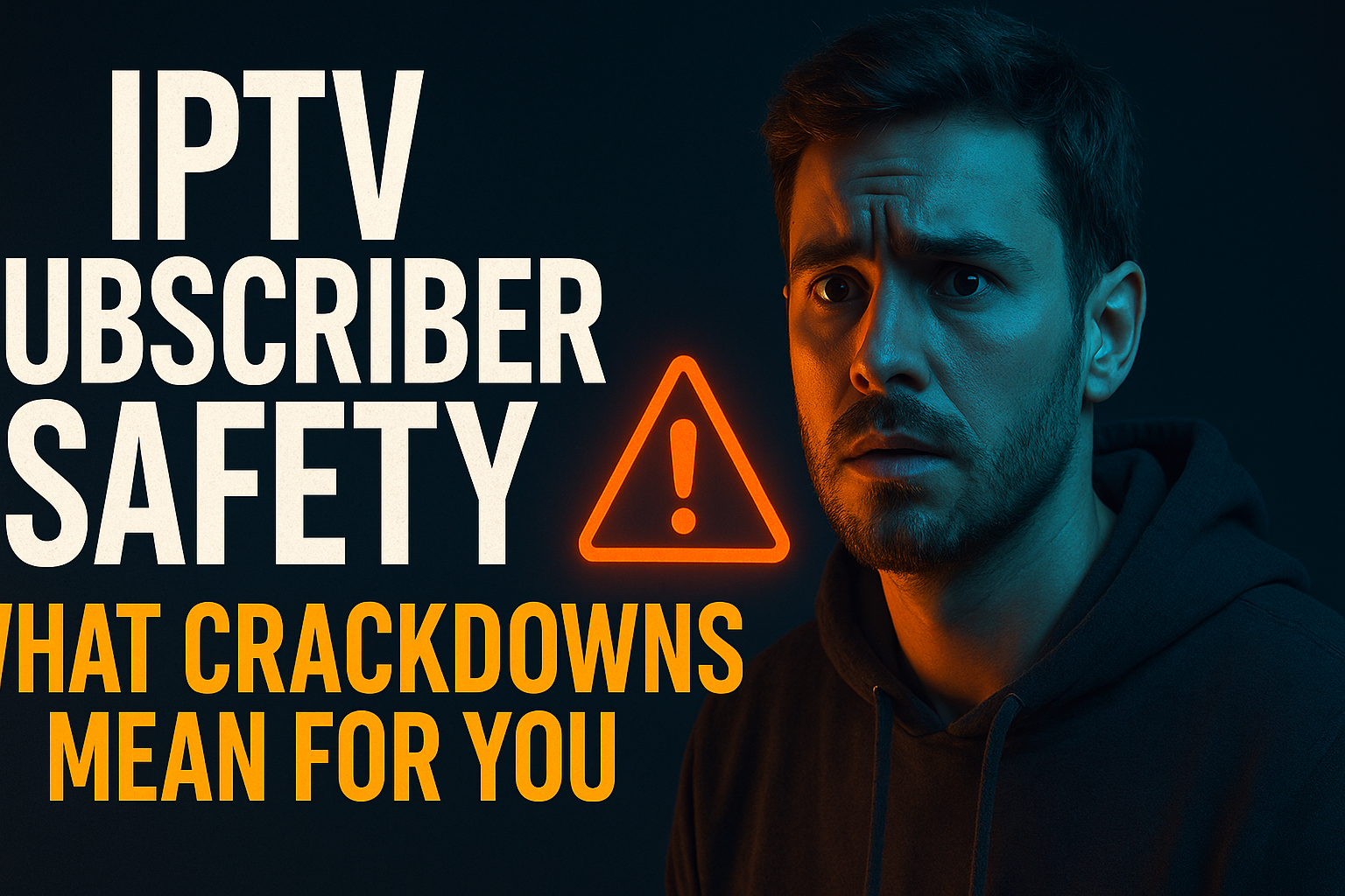 IPTV crackdown subscriber risk — law enforcement seizing streaming servers