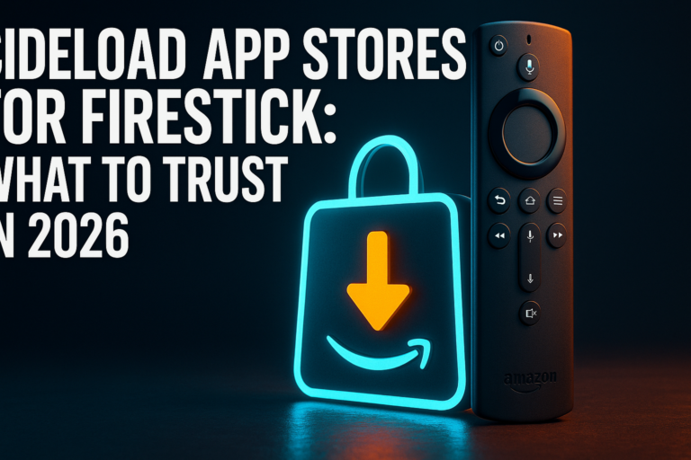 Sideload app stores for Firestick 2026 — trusted options ranked for Fire OS