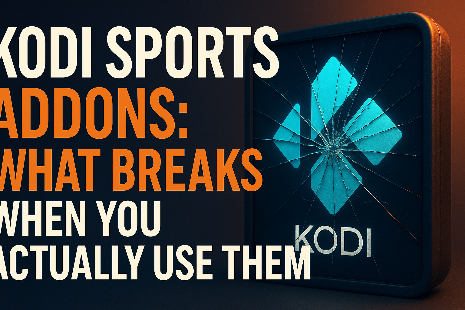 kodi sports addons real performance — buffering and source failure diagnostic guide