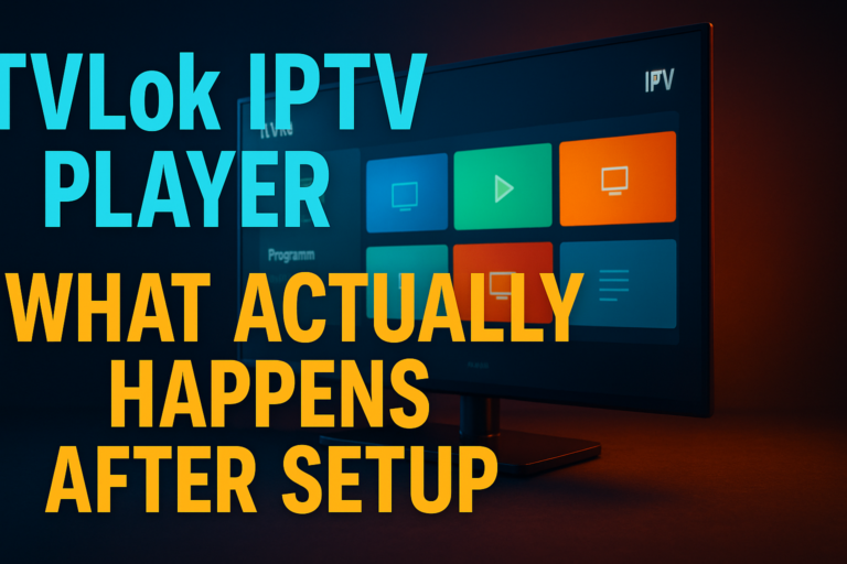 TVLok IPTV player performance test on Firestick and Android TV devices