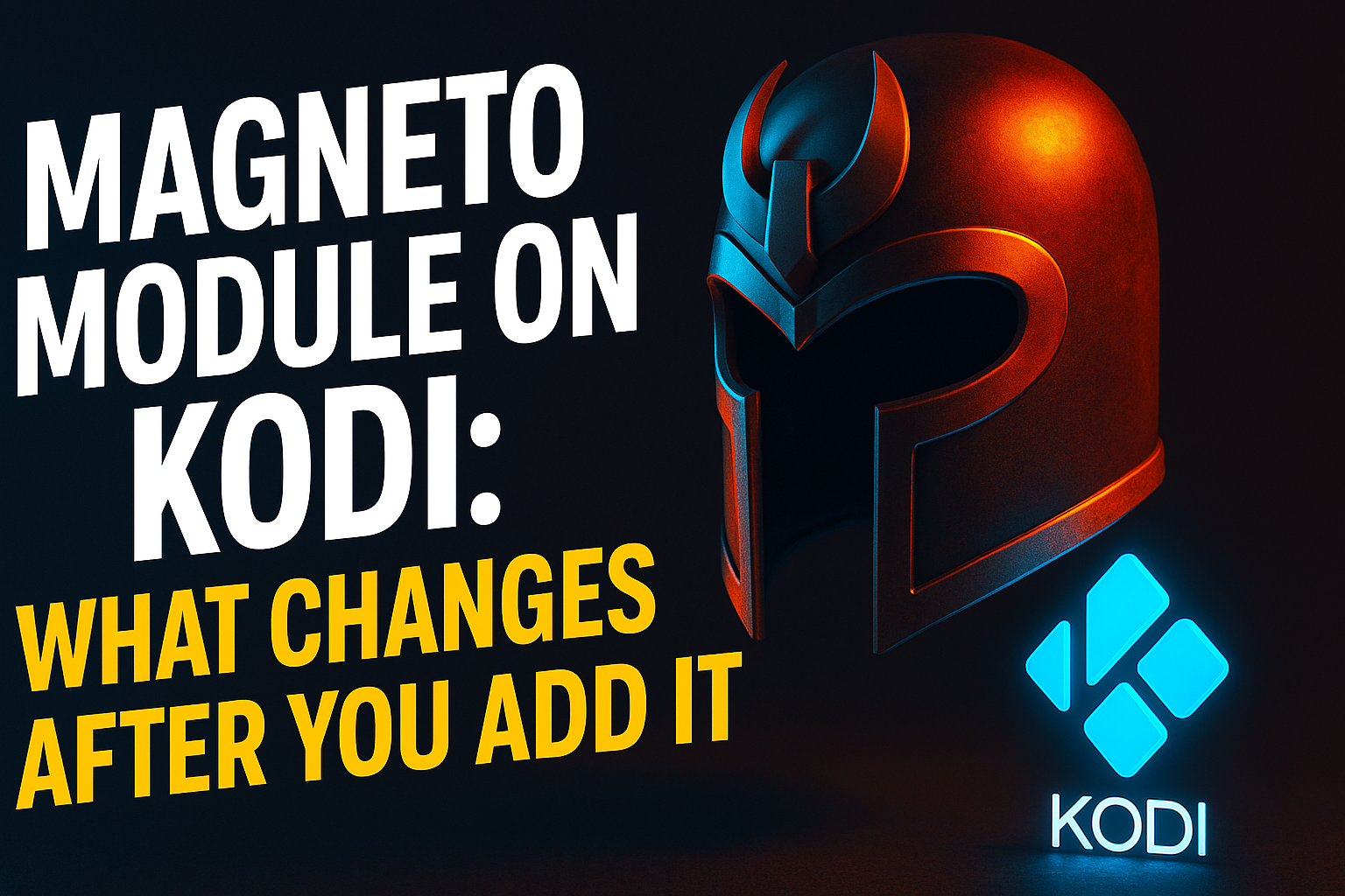 Magneto Module Kodi external scraper settings panel showing provider configuration